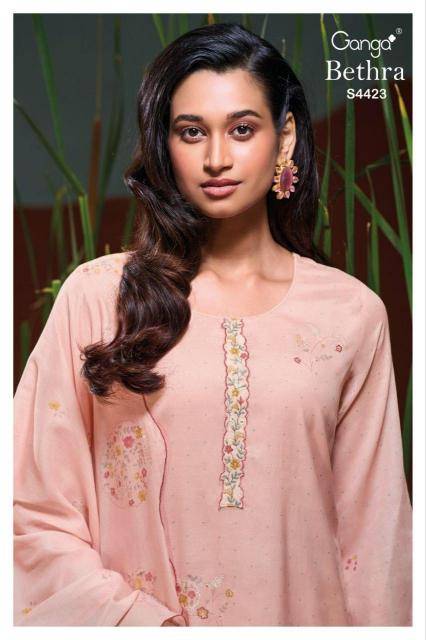 Ganga bethra 4423 Dress material manufacturers in Mumbai